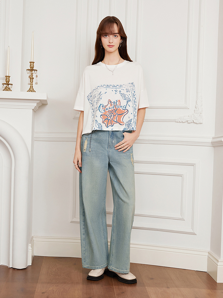 Goodland美地2026春季新款T恤LC36160010