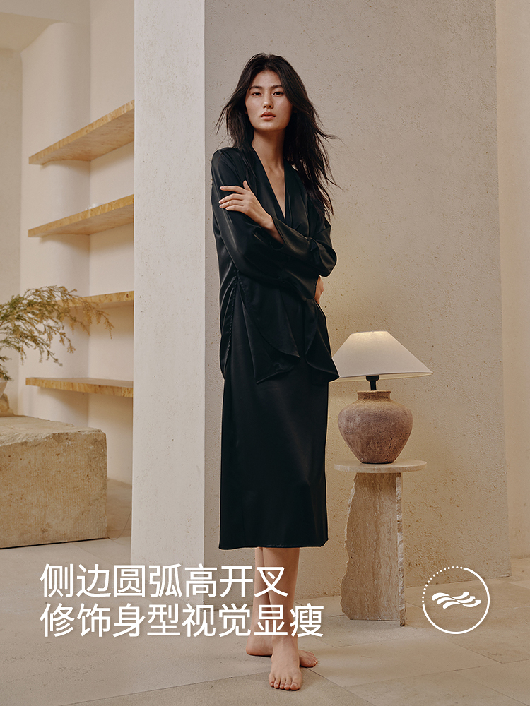 极简风醋酸衬衫外套8J35227120