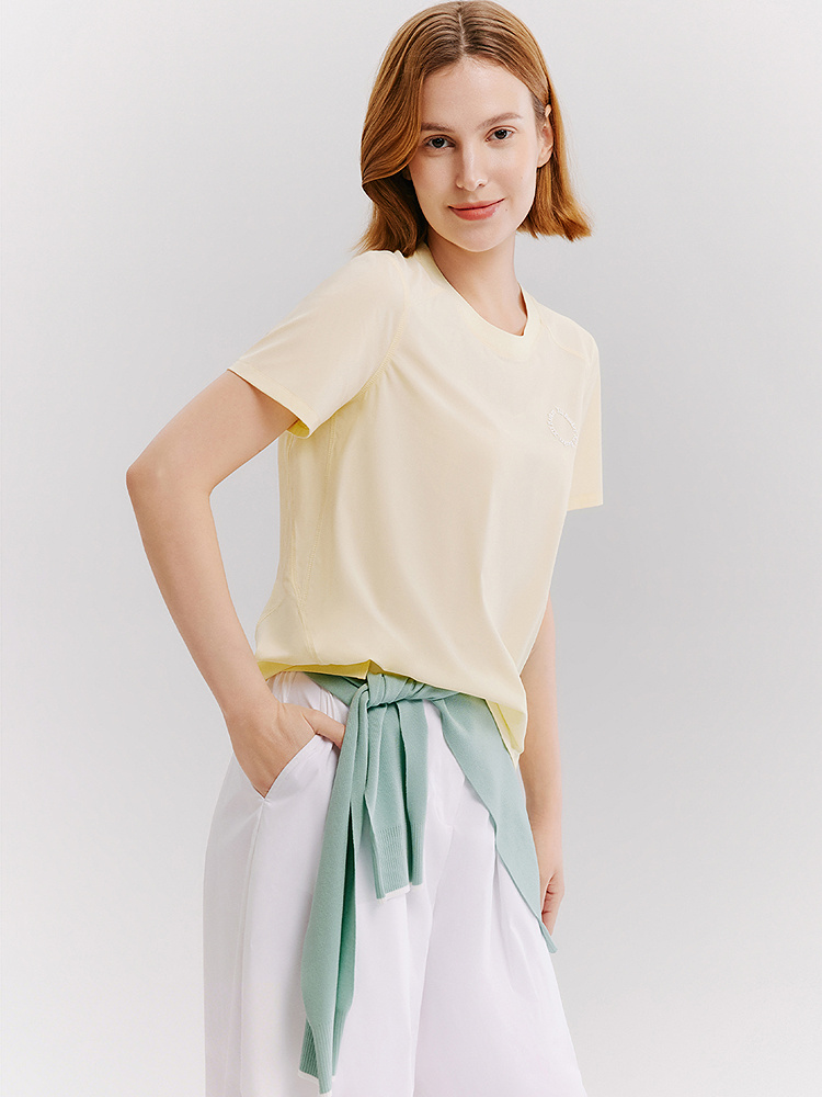 XII BASKET十二篮26夏新款轻凉感运动修身防晒防水户外休闲短袖T恤7C36260460