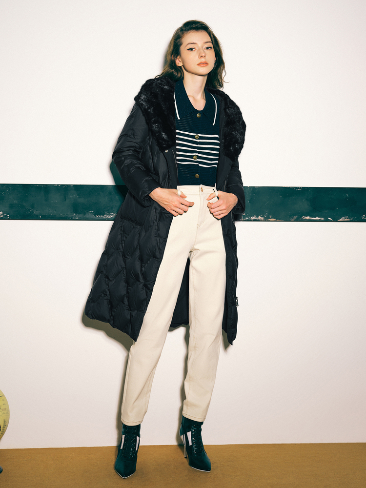 PSALTER诗篇 时髦气质高级感长款羽绒服6C62508013