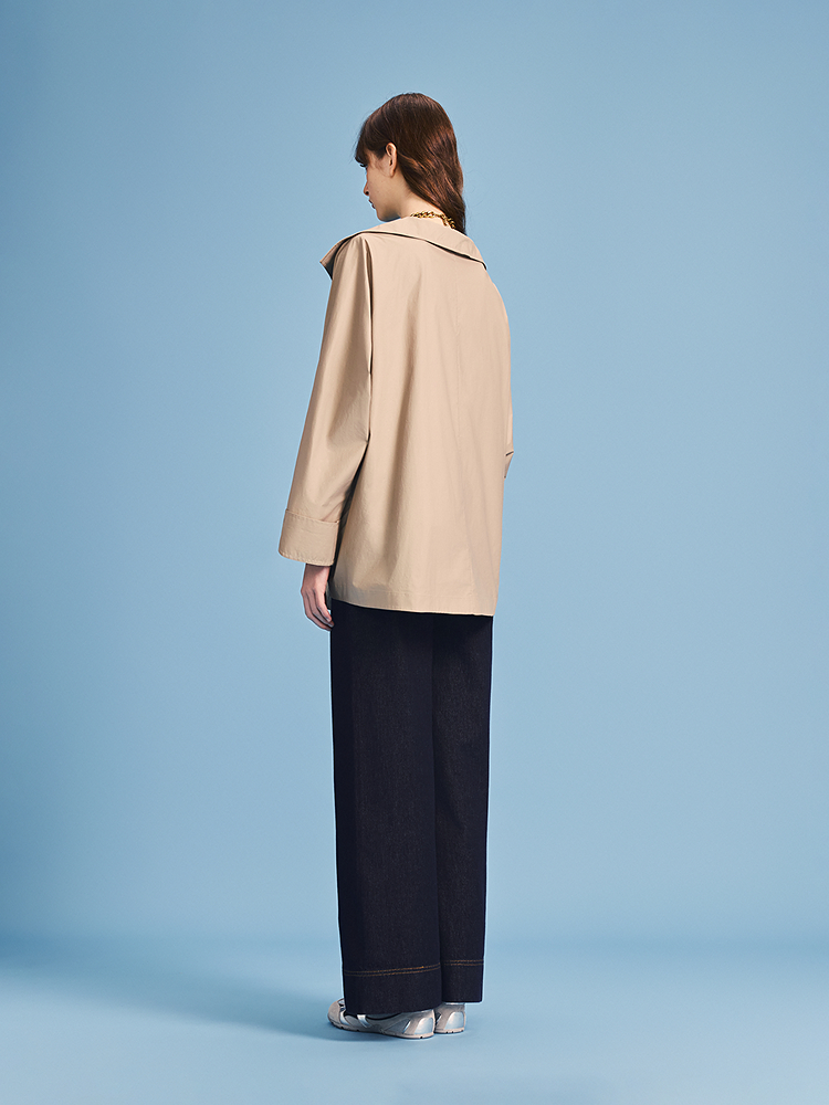 PSALTER诗篇 2026春季新款时尚立领风衣6C66107033