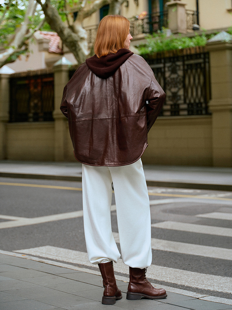 XII BASKET十二篮专选25冬设计感填充桑蚕丝美拉德绵羊皮棉服7C65509170