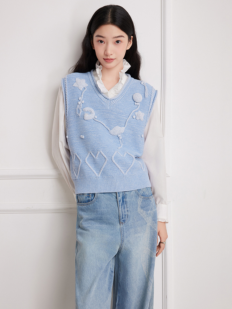 Goodland美地2025冬季新款背心LC35504010