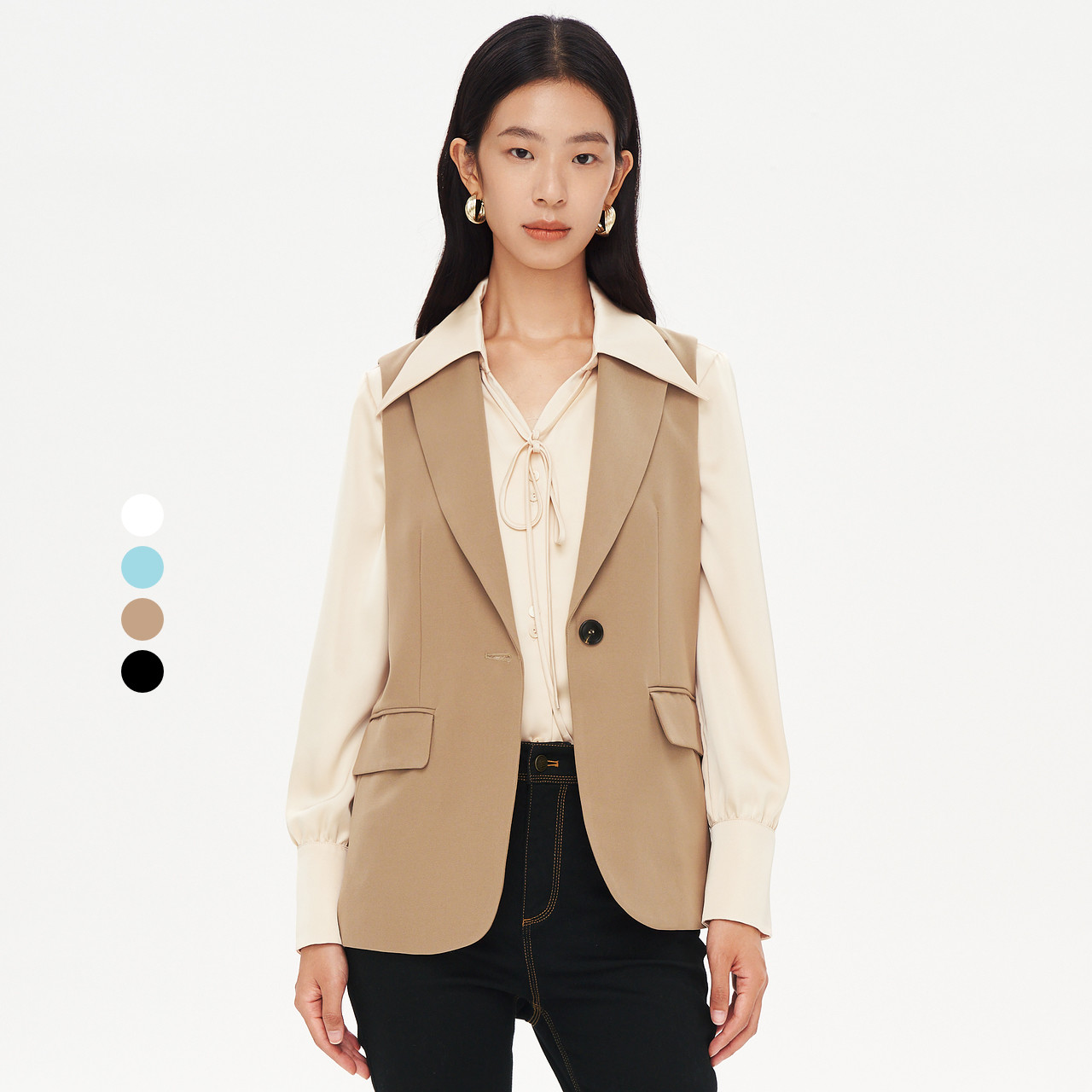 XII BASKET十二篮22年秋季时尚马夹7C62340040