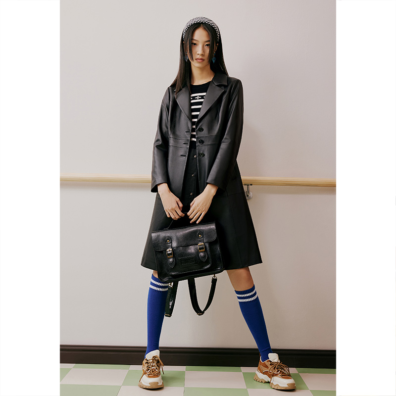 【一口价】PSALTER诗篇 2023年春季新款精致大气皮衣6C63109033