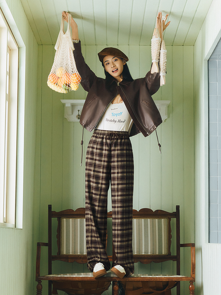 ToyzY2026春季新款复古酷飒羊皮皮衣ZC36109010