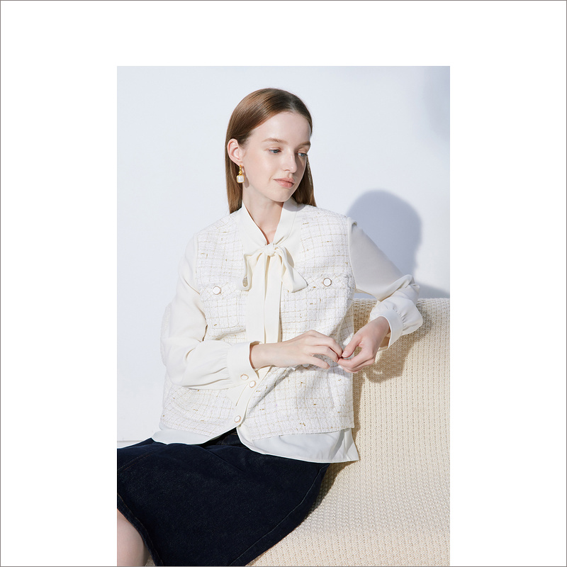 【一口价】音儿美地女装2022冬季新款衬衫LC62570230