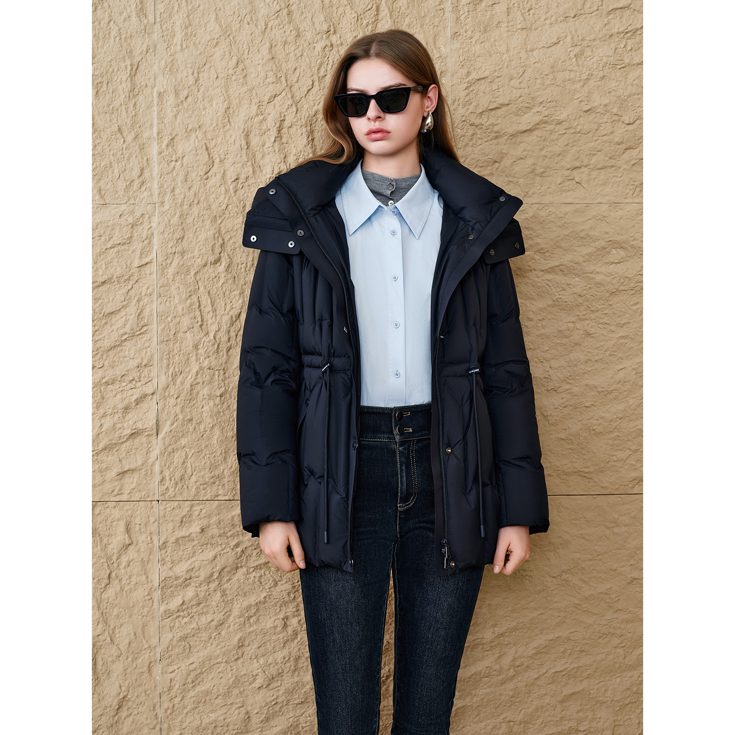 INSUN恩裳专选2025冬季羽绒服9C65508710