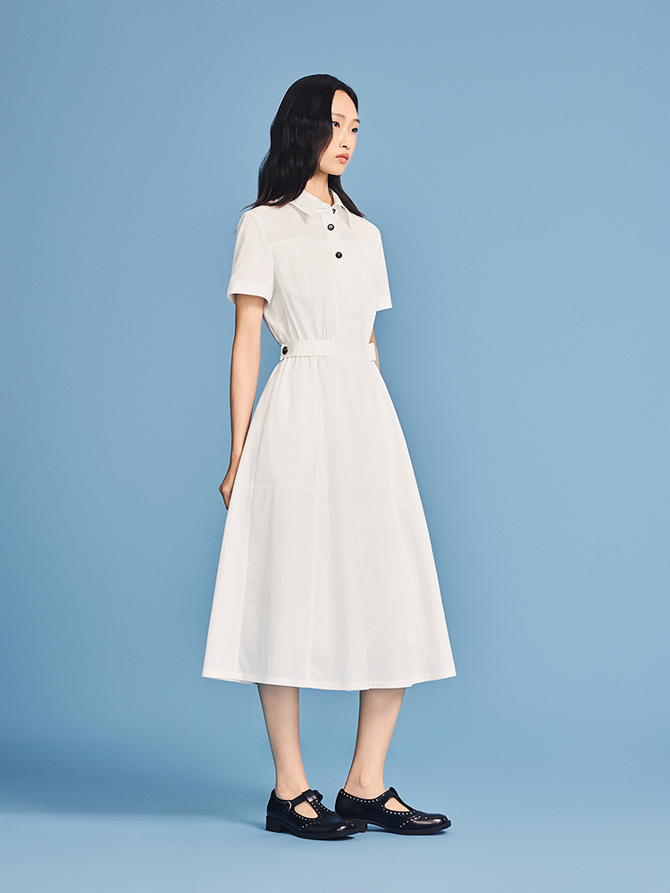 PSALTER诗篇 2026夏季新款时尚收腰连衣裙6C66205263